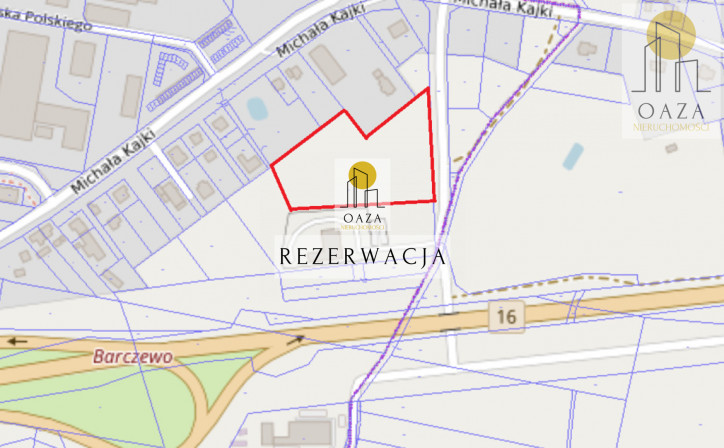 Działka Sprzedaż Barczewo Rzemieślnicza 3